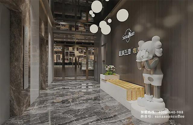 塞納左岸咖啡連鎖店入駐陜西安康，500㎡酒店配套咖啡店